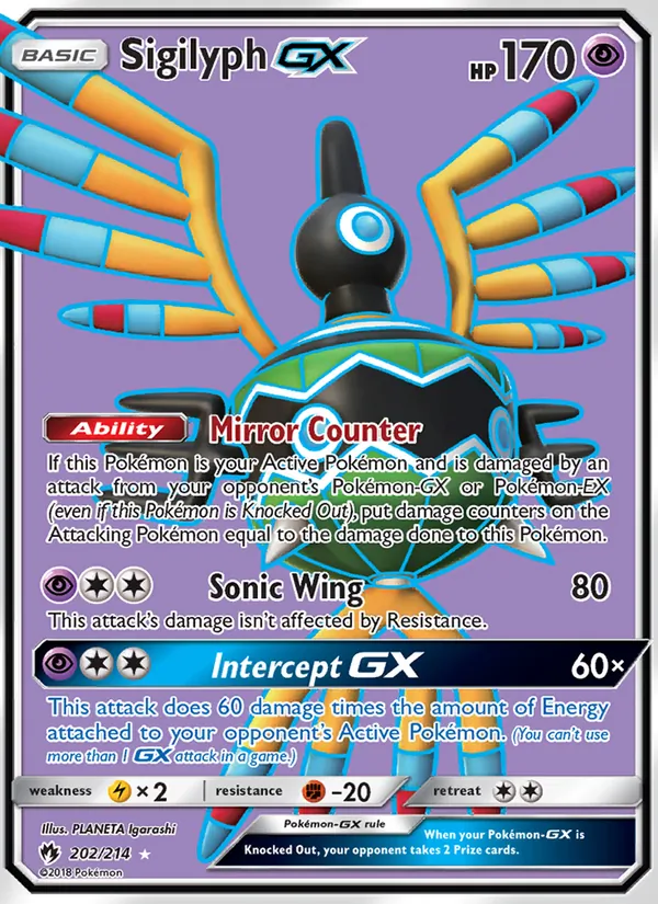 Sigilyph GX card image