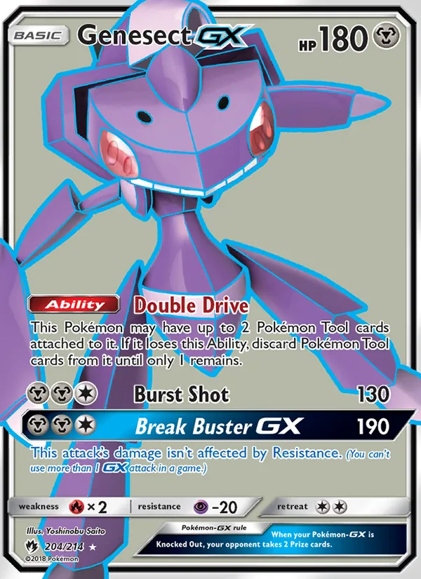Genesect GX card image