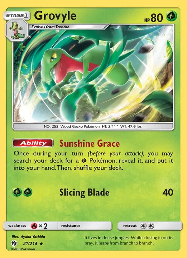 Grovyle card image