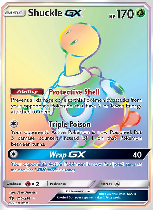 Shuckle GX card image