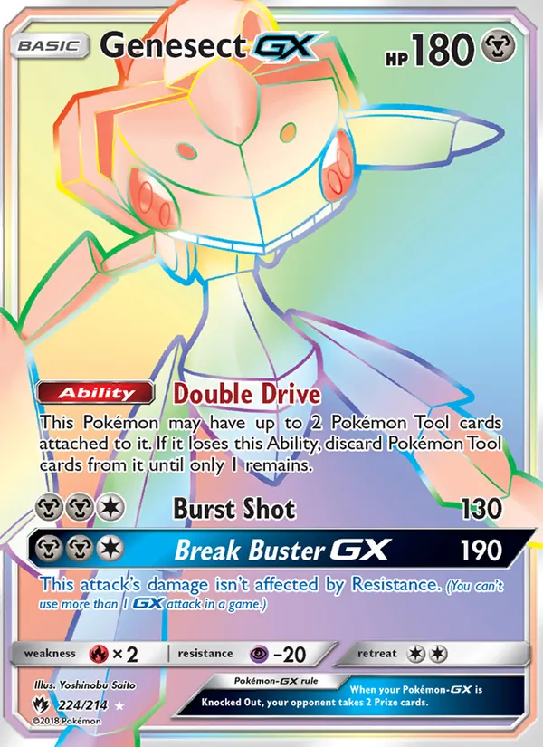 Genesect GX card image