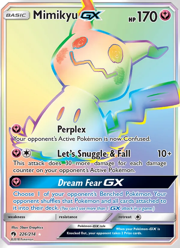 Mimikyu GX card image