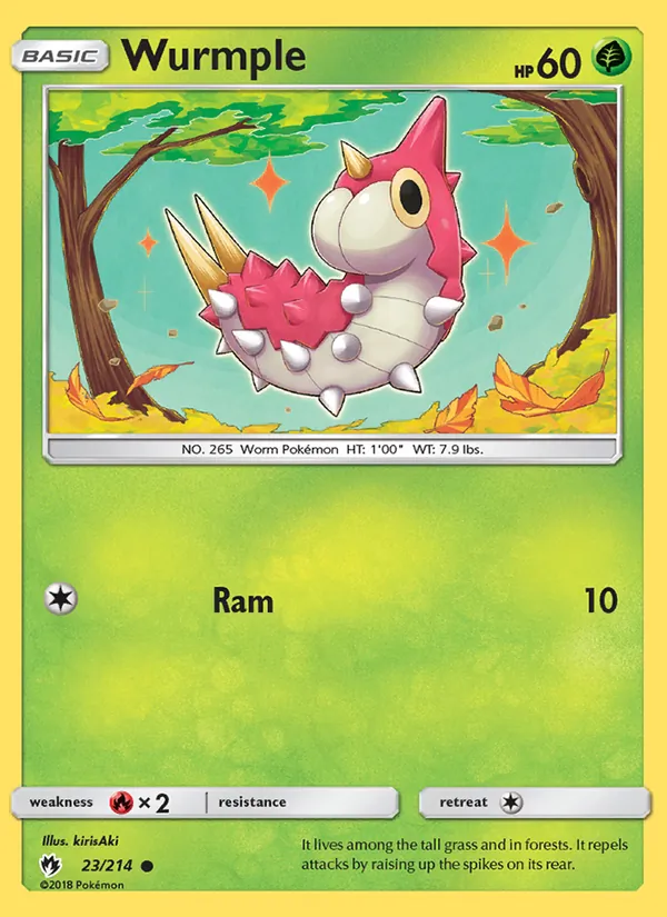 Wurmple card image