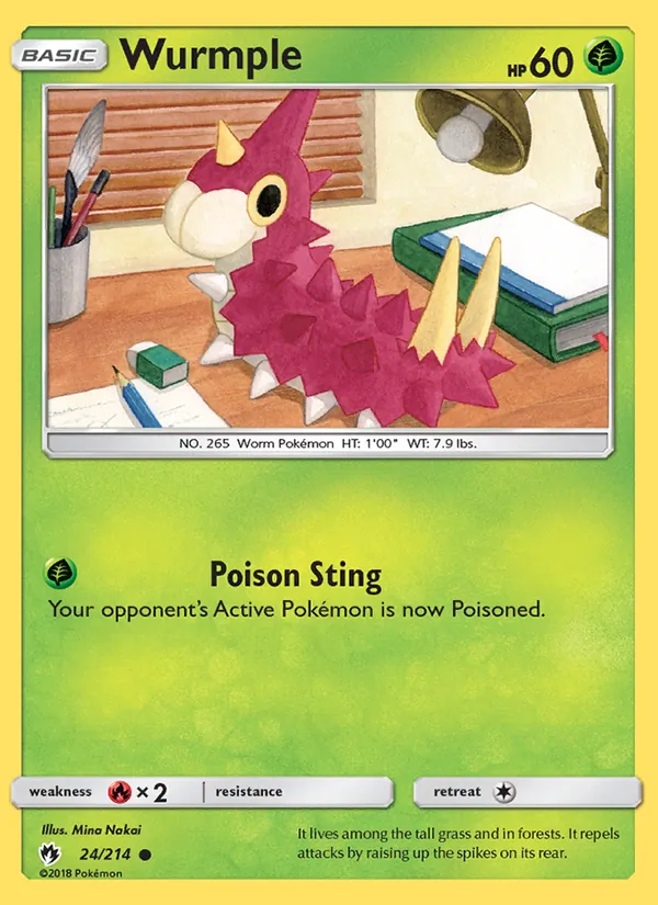 Wurmple card image