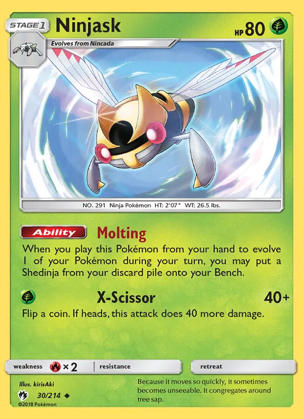 Ninjask card image