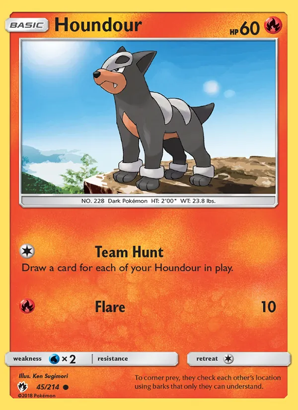 Houndour card image