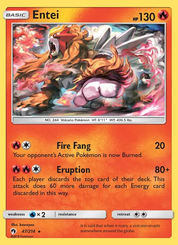 Entei card image