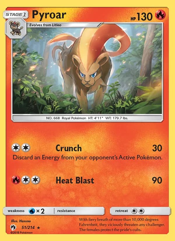 Pyroar card image
