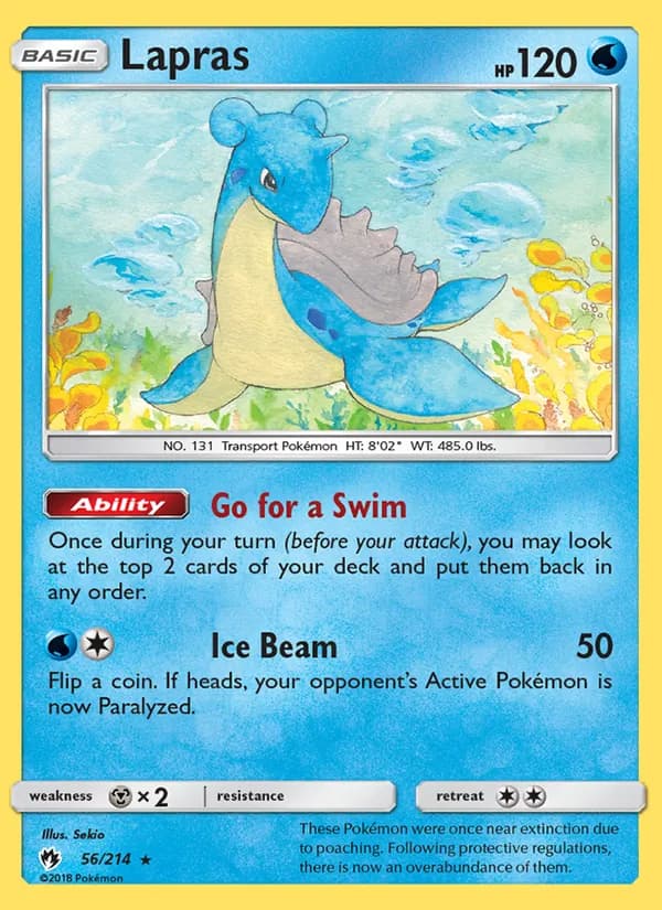 Lapras card image