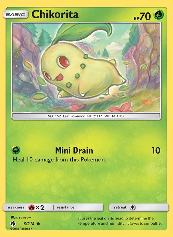 Chikorita card image