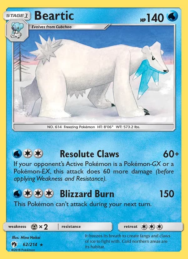 Beartic card image