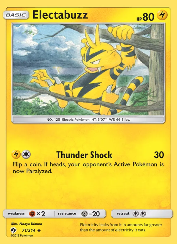 Electabuzz card image