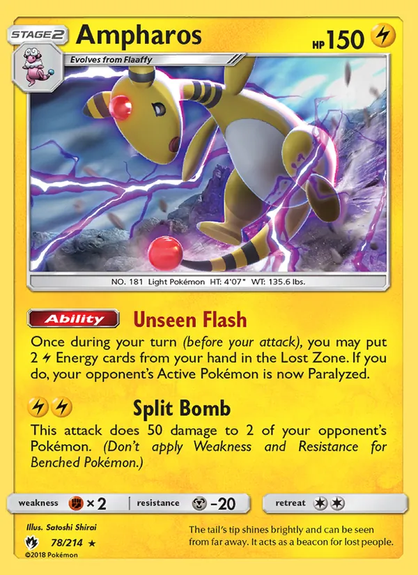 Ampharos card image