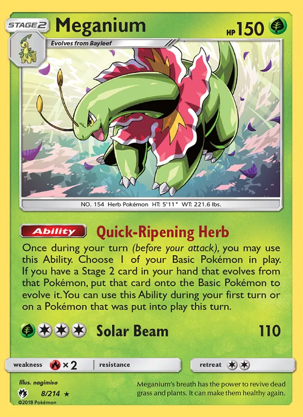 Meganium card image