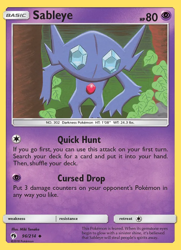 Sableye card image