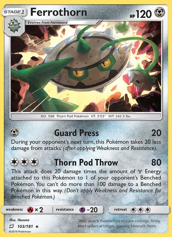 Ferrothorn card image