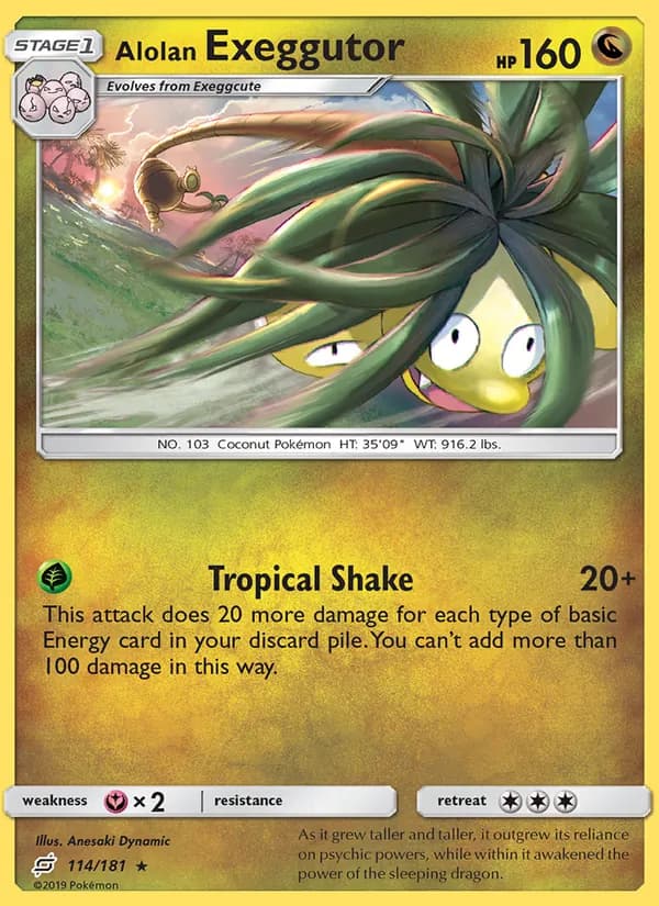 Alolan Exeggutor card image