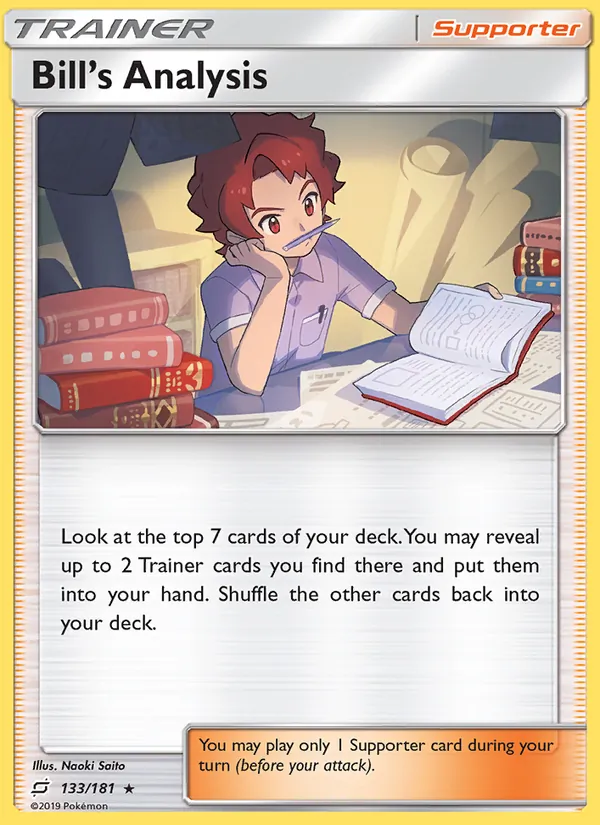 Bill’s Analysis card image