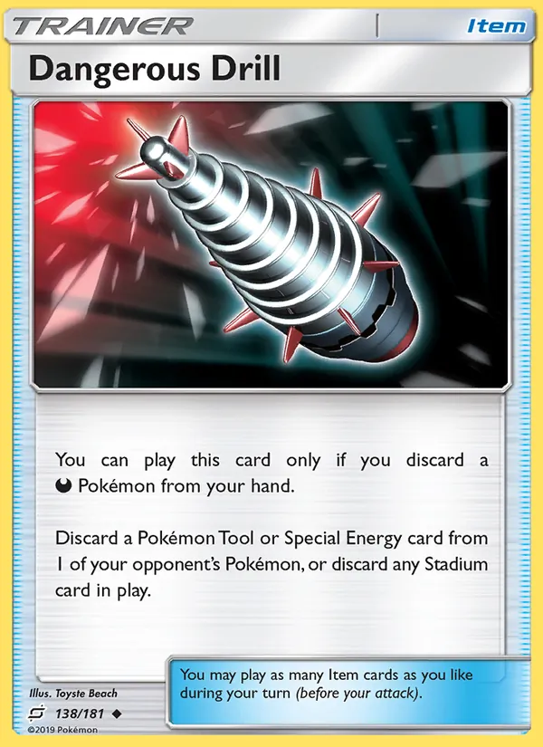 Dangerous Drill card image