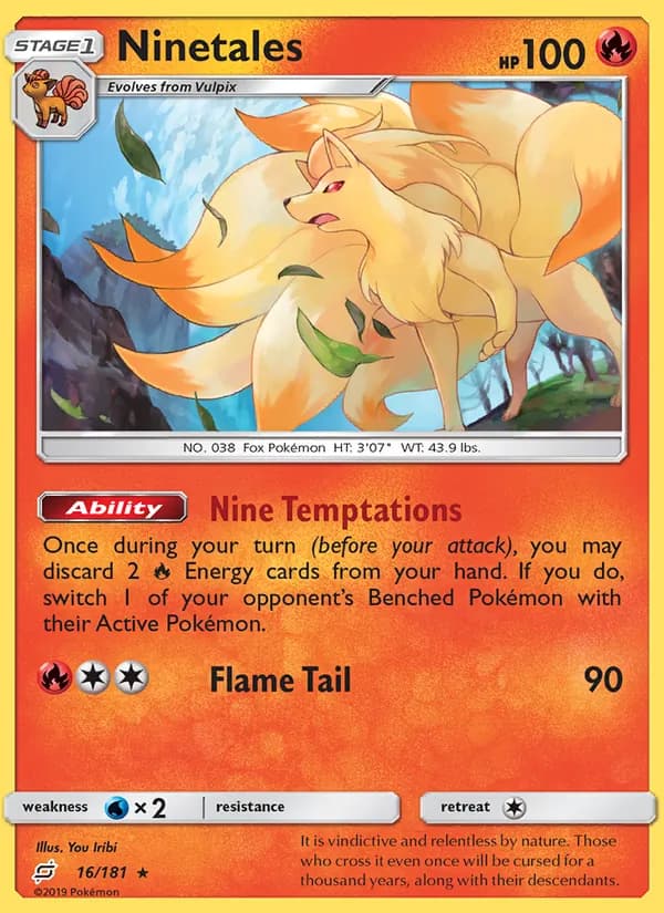 Ninetales card image