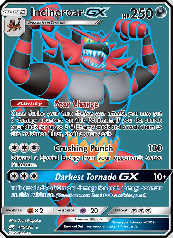 Incineroar GX card image