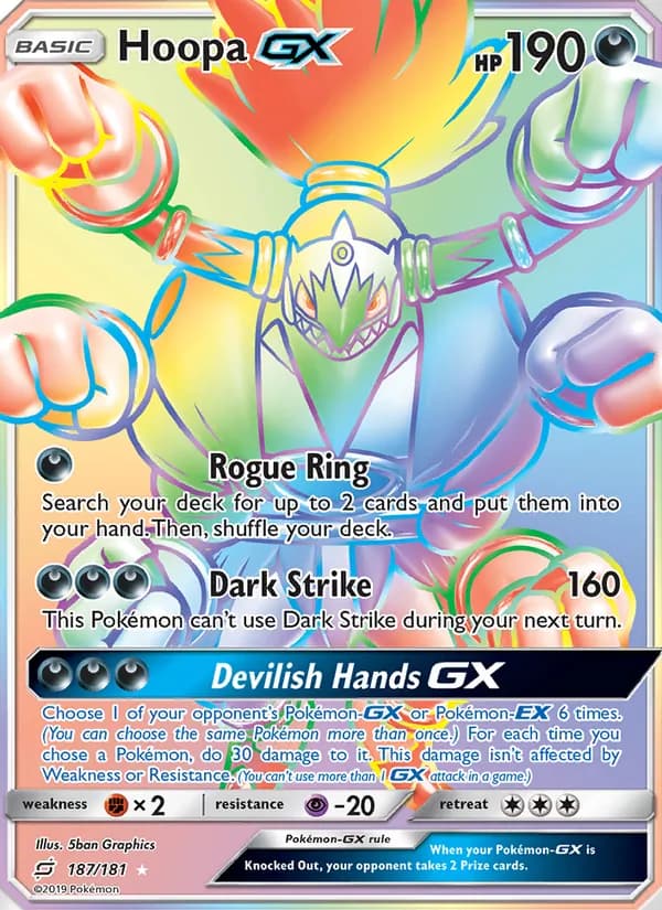 Hoopa GX card image
