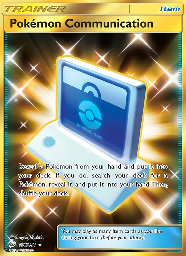 Pokémon Communication card image