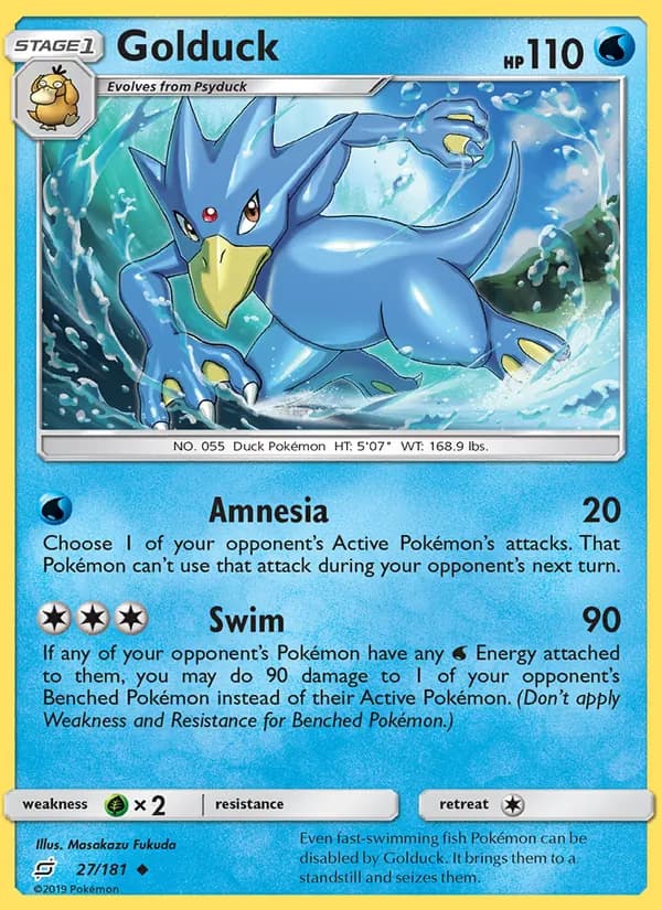 Golduck card image