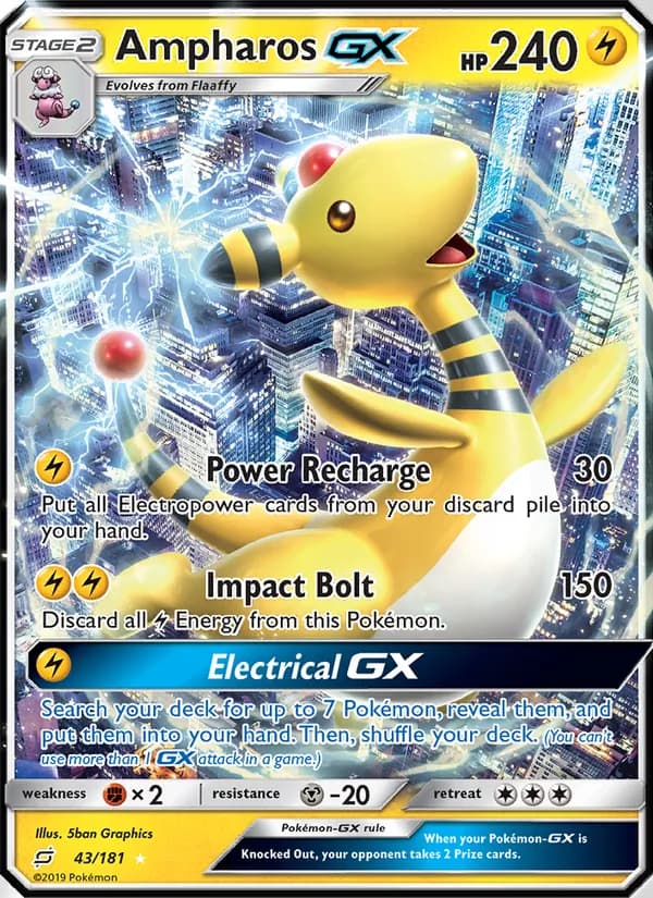 Ampharos GX card image