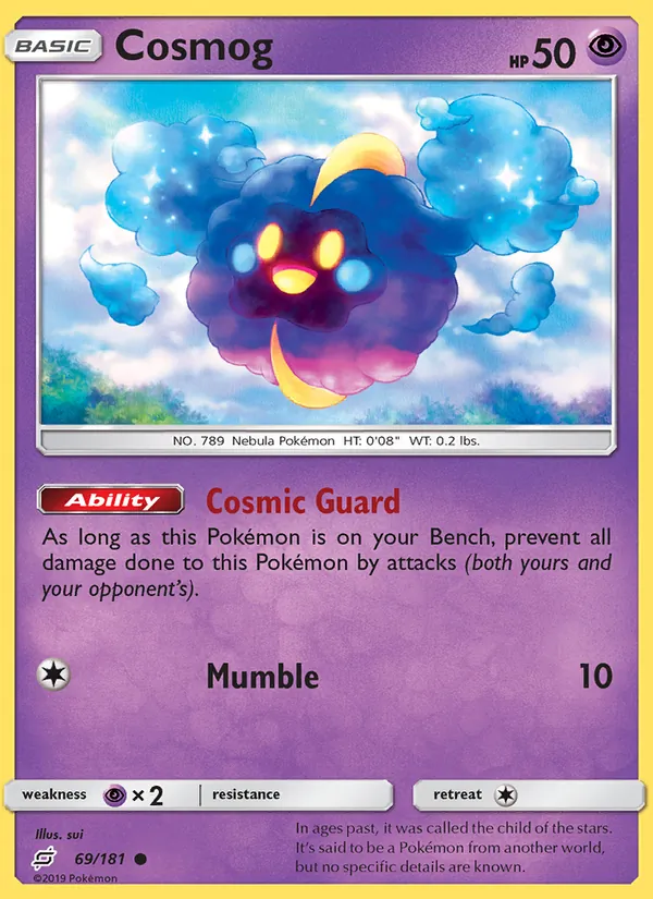Cosmog card image