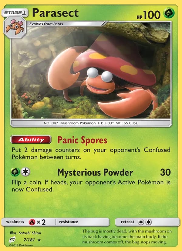 Parasect card image