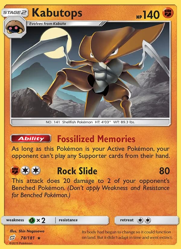 Kabutops card image