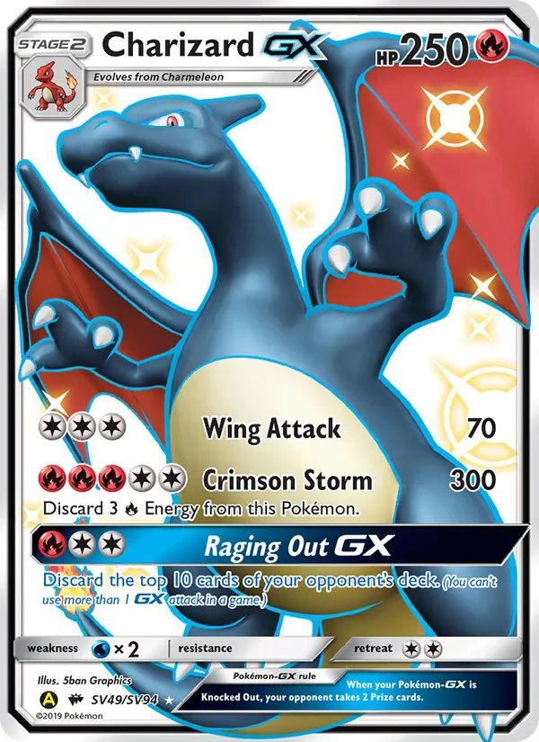 Charizard-GX card image