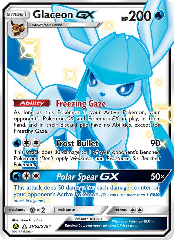 Glaceon-GX card image