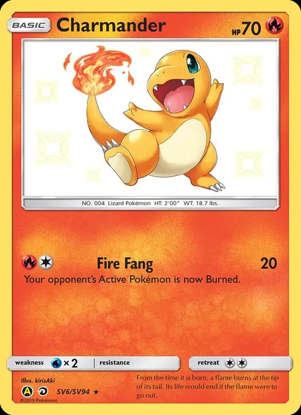 Charmander card image