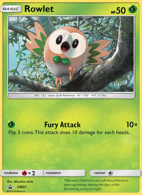 Rowlet card image