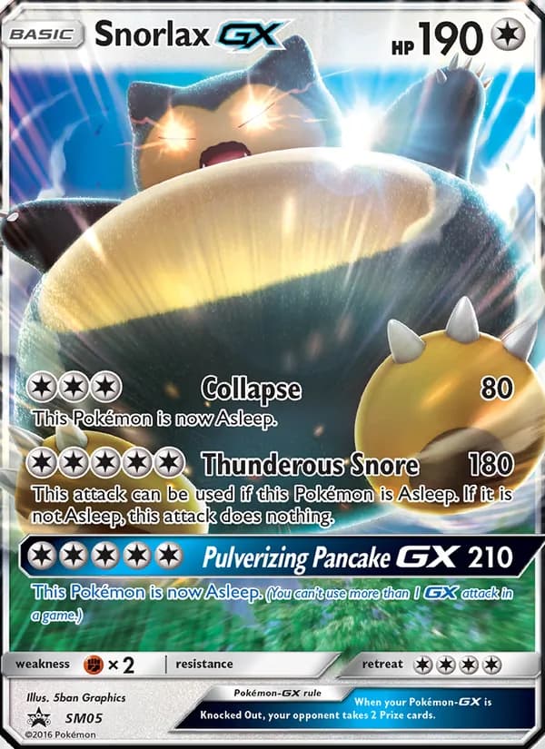Snorlax GX card image