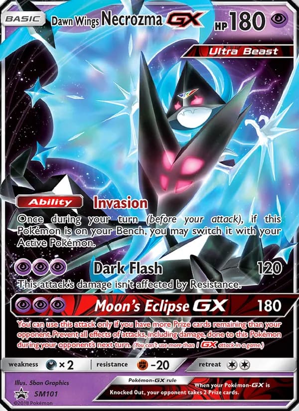 Dawn Wings Necrozma GX card image