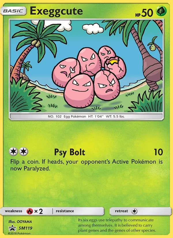 Exeggcute card image