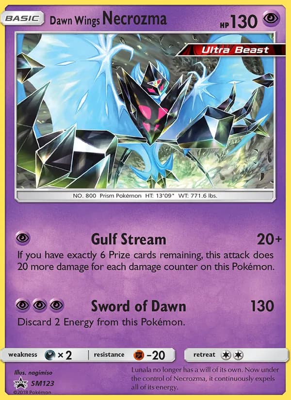 Dawn Wings Necrozma card image