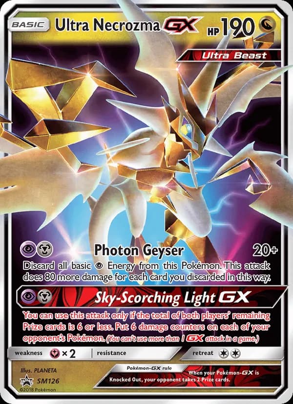 Ultra Necrozma GX card image