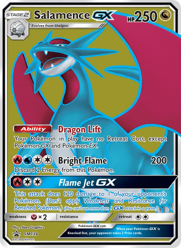 Salamence GX card image