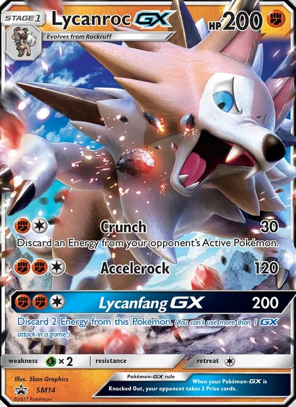 Lycanroc GX card image