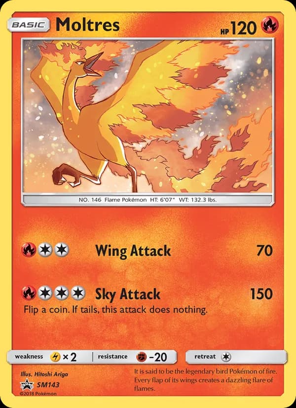 Moltres card image