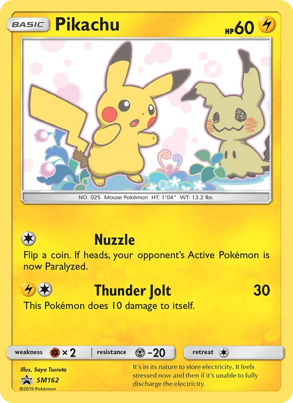 Pikachu card image