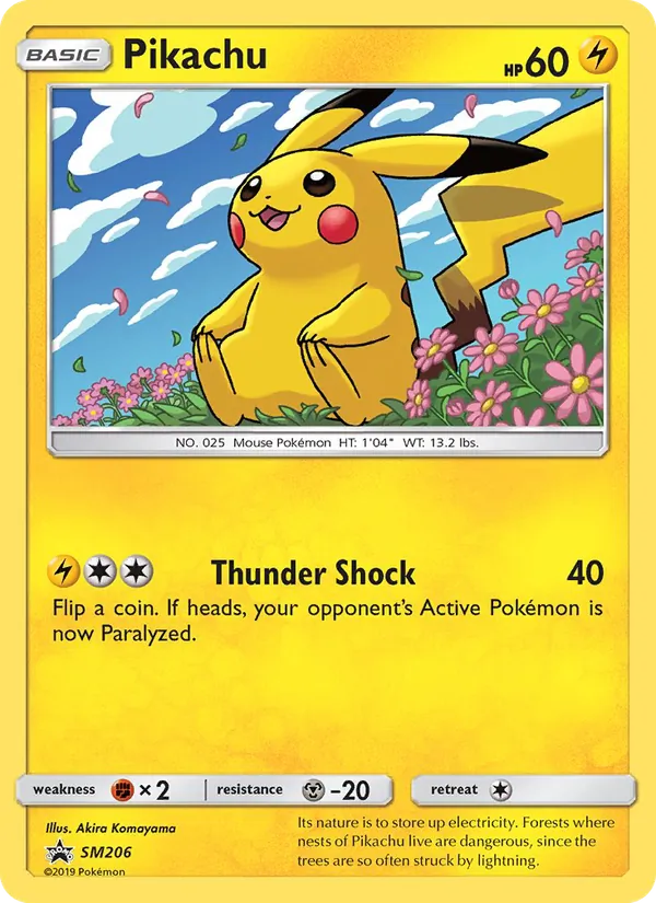 Pikachu card image