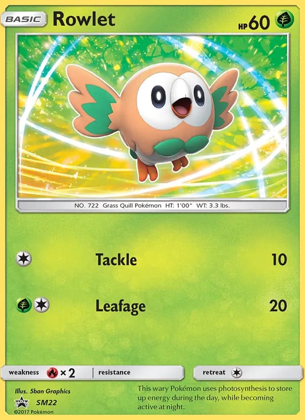 Rowlet card image