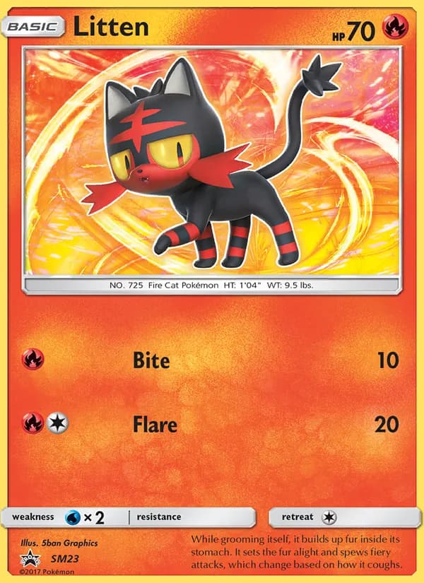 Litten card image