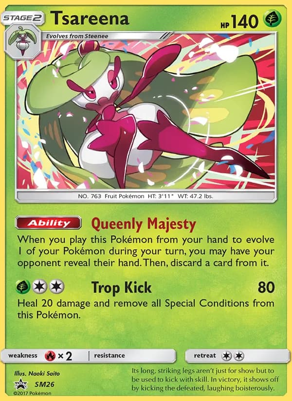 Tsareena card image