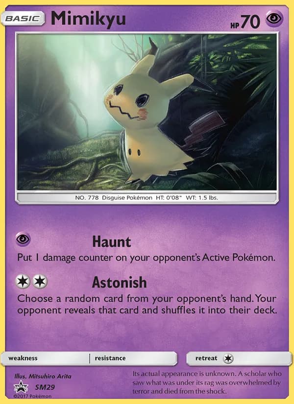 Mimikyu card image